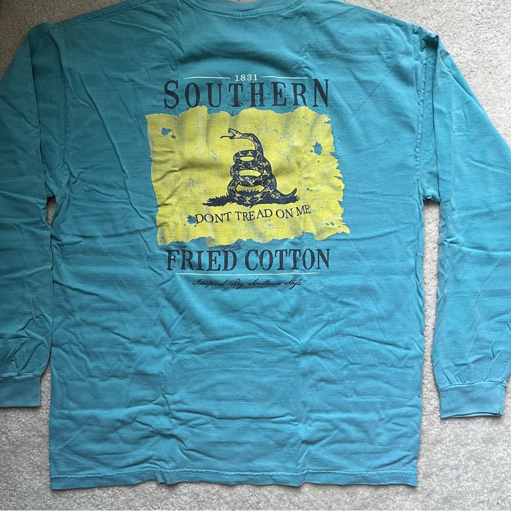 Southern fried cotton long sleeve
